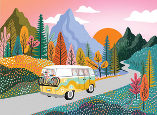 Road trip | Puzzle 250 pièces | Conçu au Canada