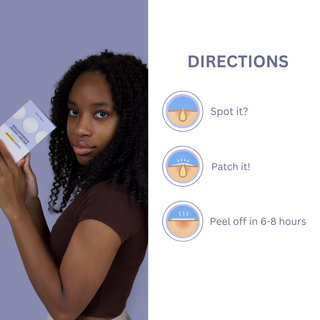Spotted Nighttime - Patchs hydrocolloïdes originaux