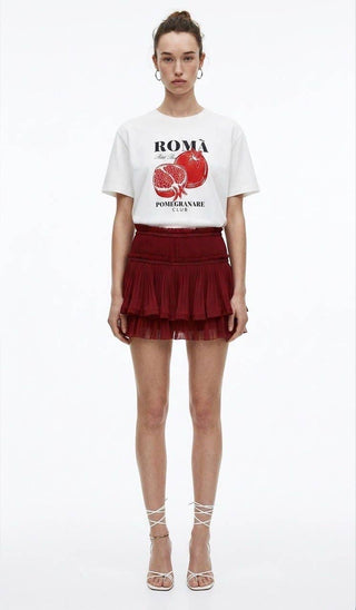 T-shirt du Club Roma Grenade