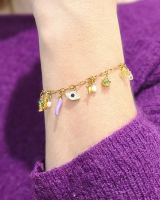 Coffret créatif - Fabrication d'un bracelet à breloques (Brille comme un...)