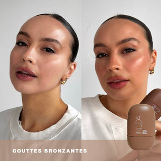 Gouttes bronzantes - Nuda