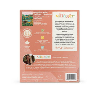 Puzzle de 500 pièces de la vallée d'Okanagan | Conçu au Canada