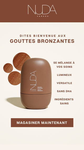 Gouttes bronzantes - Nuda