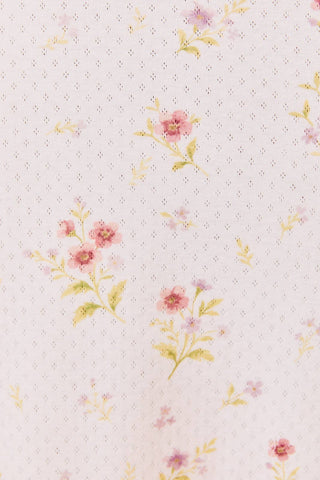 Jupe midi pointelle mi-haute
