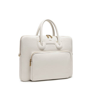 Venice - Étui pour ordinateur portable en nylon recyclé - CoconutCream Pebbled