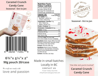 Crunch au caramel - Canne à sucre