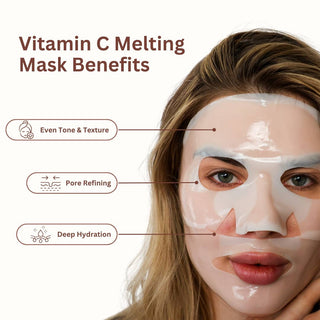 Masque Fondant à la Vitamine C | Masque Hydrogel