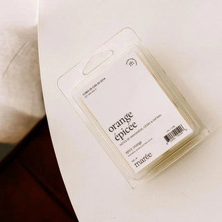Cubes de cire de Soya pour diffuseur - Orange épicé