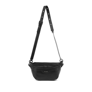 Sac à bandoulière Brooklyn - Sac de ceinture végétalien recyclé - Noir