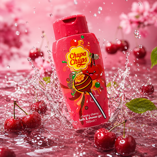 Chupa Chups 300 ml Gel de bain et douche Cerise Coquine