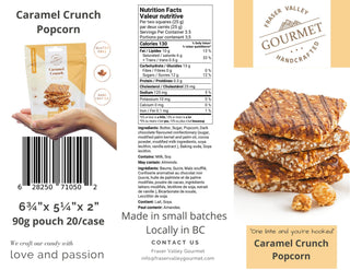 Crunch au caramel - Popcorn