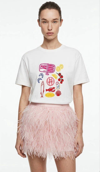 T-shirt du marché aux poissons frais