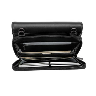 Jane 2-en-1 - Sac à bandoulière végétalien recyclé - Noir