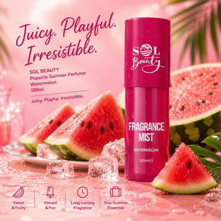 Brume parfumée SOL Beauty – Pastèque – Fruit juteux