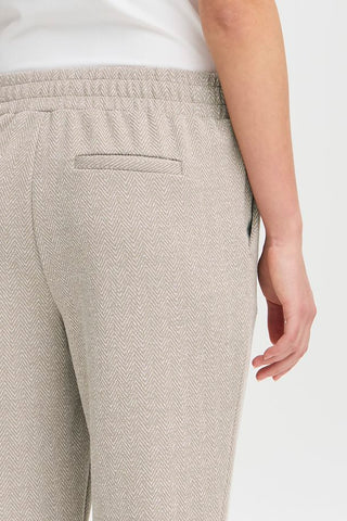 Pantalon - Kate Jacquard (Fungi/Almond Milk)