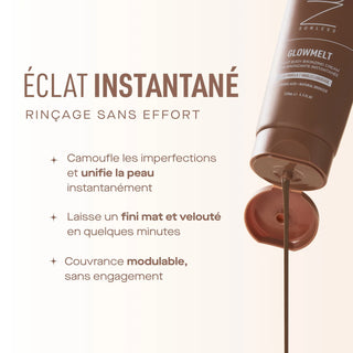 Crème Bronzante Instantanée pour le corps (Glowmelt) -  Nuda
