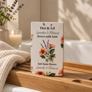 Sachet lait de bain - Lavande & hibiscus