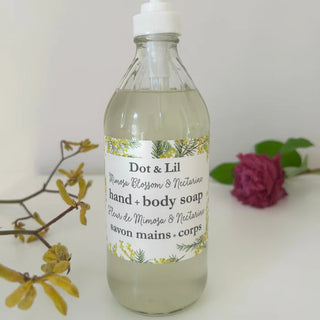 Liquid soap (hands and body) - rice flower