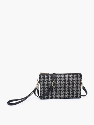 Pochette - Riley Houndstooth (Black/white)