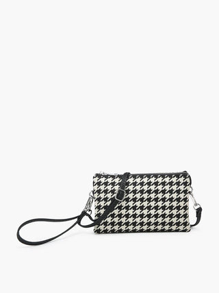 Pochette - Riley Houndstooth (Black)