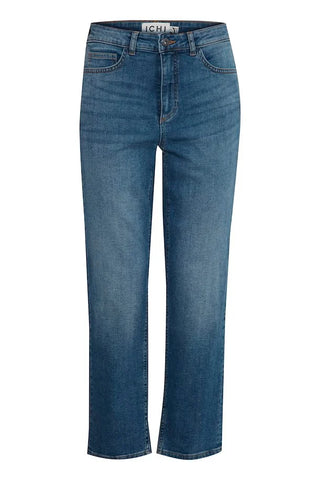 Jeans - Twiggy raven cropped (medium blue)