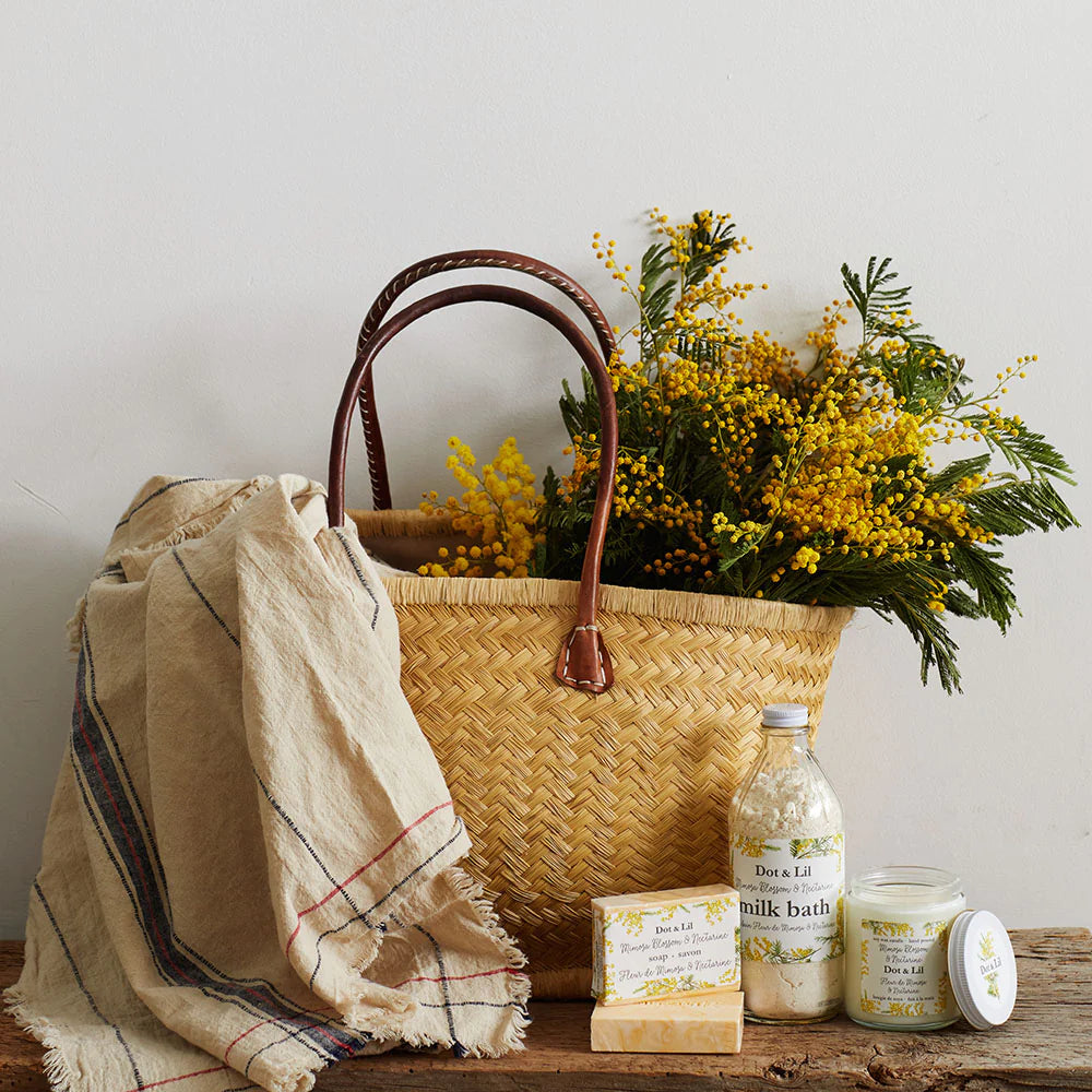 Lait de bain - Fleur de Mimosa &amp; Nectarine