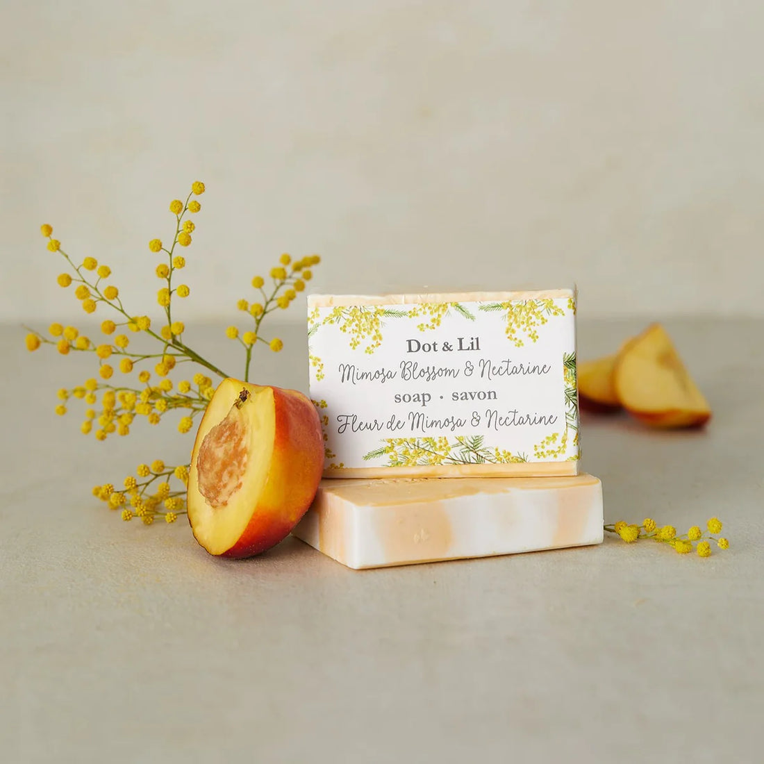 Savon - Fleur de Mimosa &amp; Nectarine