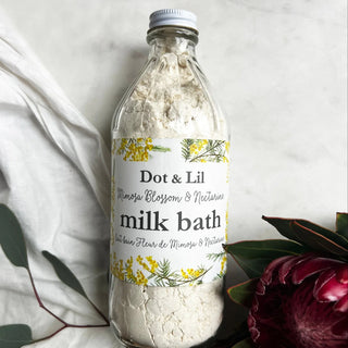 Lait de bain - Fleur de Mimosa & Nectarine