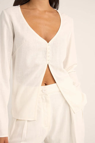 Cardigan - Kayla (White)