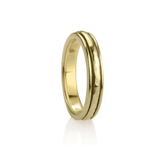 Bague de méditation - Prana or jaune