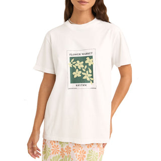 T-shirt - Flower market (White)