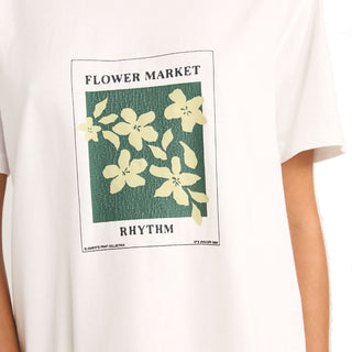 T-shirt - Flower market (White)