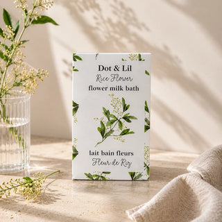 Rice flower bath milk sachet