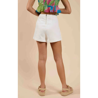 Skort - Clear eyes denim (White)