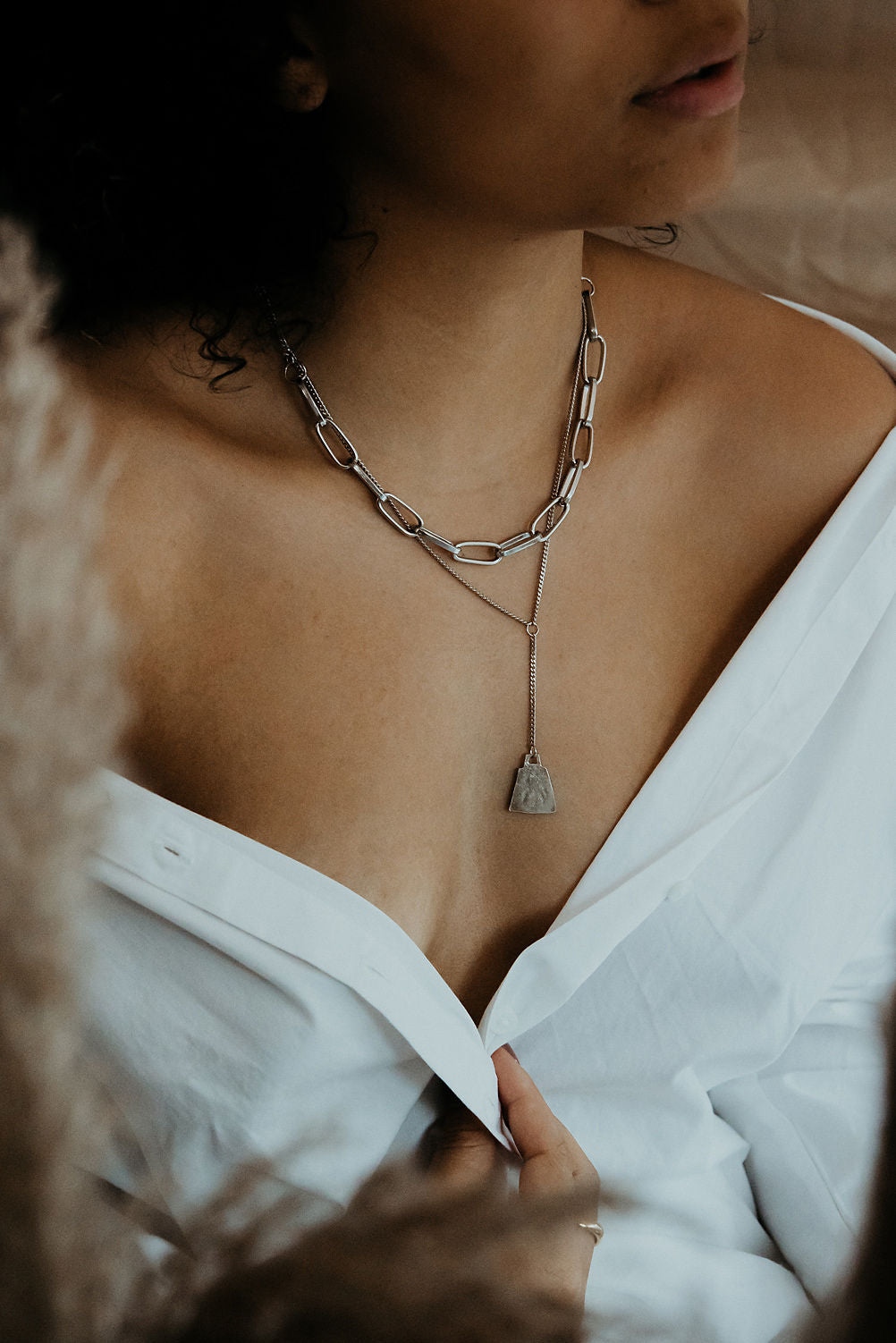 Necklace - Zephyr (silver)