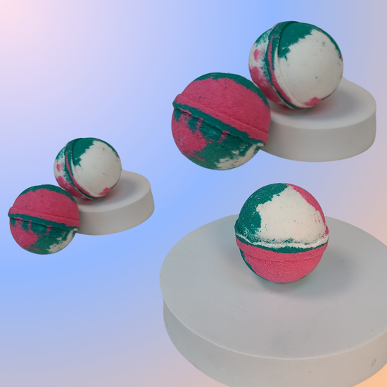 Bath bomb - Sphere pink sand