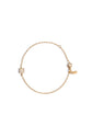 Alphabet bracelet - Pavé (gold) 