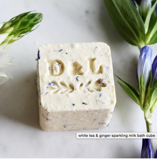 Cube lait de bain - Thé blanc et gingembre