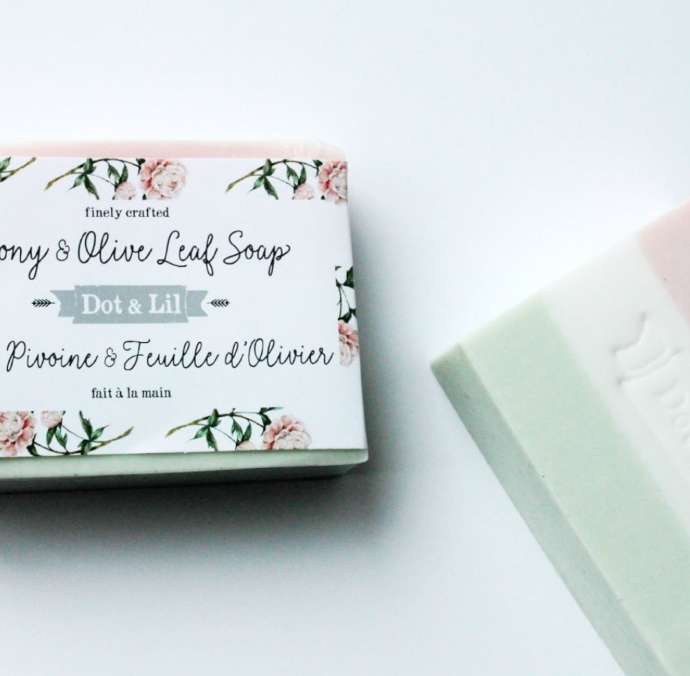 Soap - peony &amp;amp; olive leaf