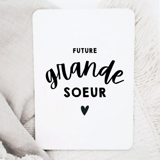 Souvenir card - Future big sister