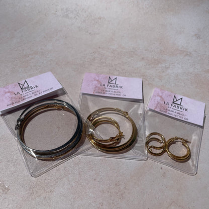 Customizable earring - Rings and charms