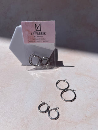 Customizable earring - Rings and charms