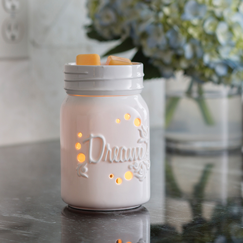 Diffuser - Wax cube warmer Small mason jar