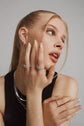 Bague - Baguette infinité (Argent)
