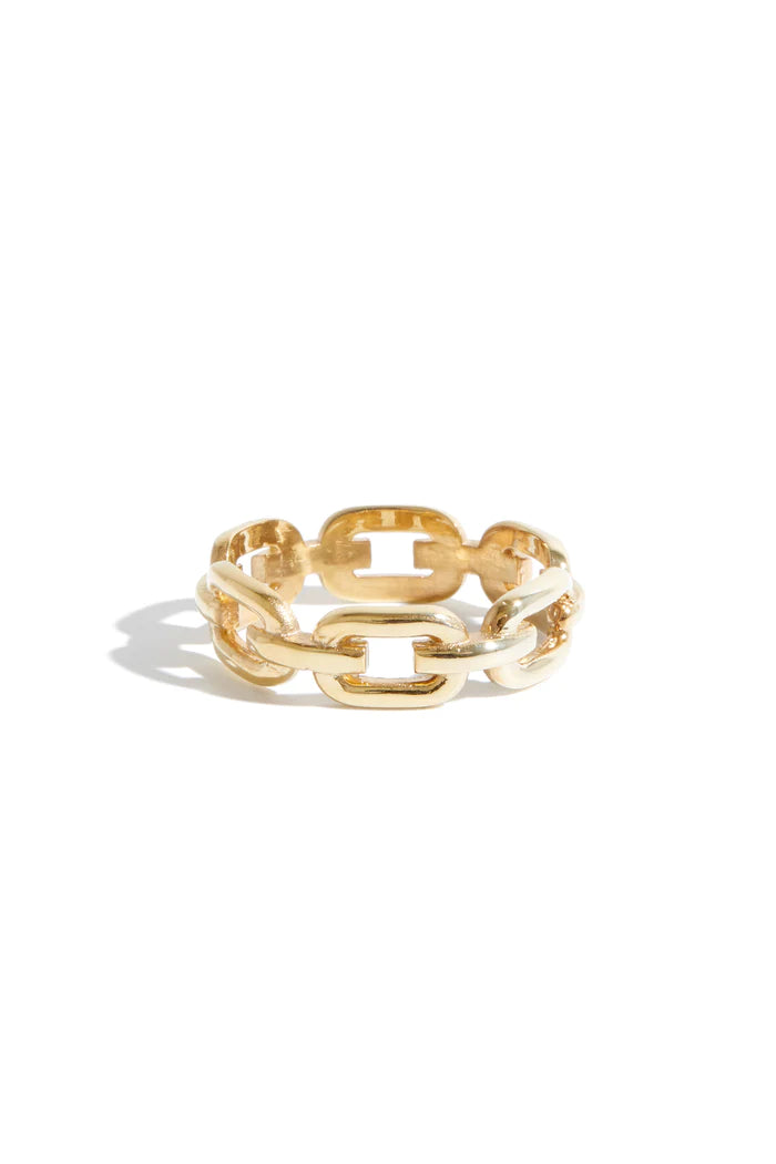 Link ring - Gold 