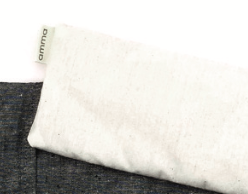 Lavender pouch - Hemp and natural cotton