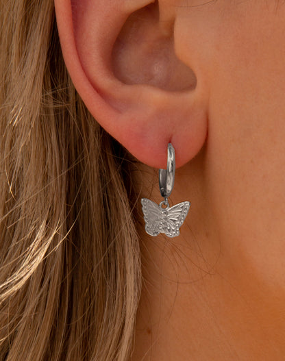 Rings - Butterfly charm (Silver)