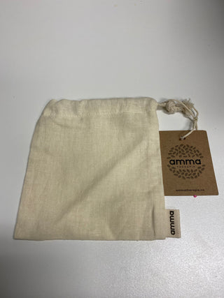 Pochette d'entreposage - Chanvre et coton Naturel (Petite)