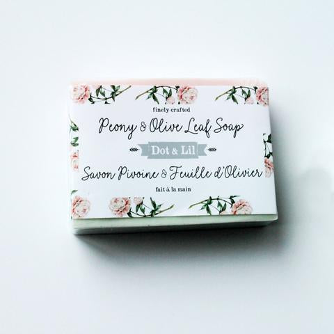 Soap - peony &amp;amp; olive leaf