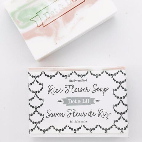 Soap - rice flower